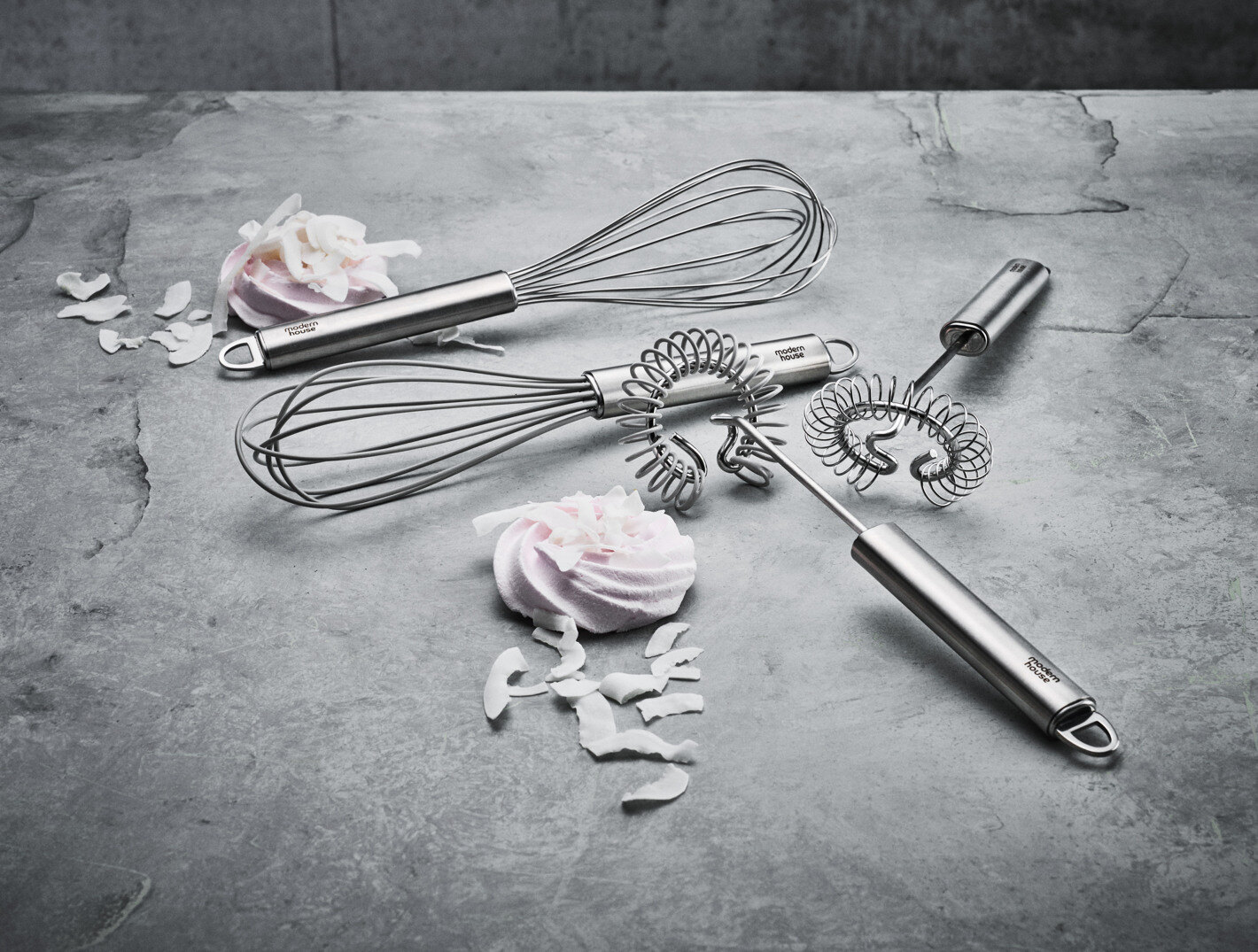 Kjøkkenredskaper i rustfritt stål