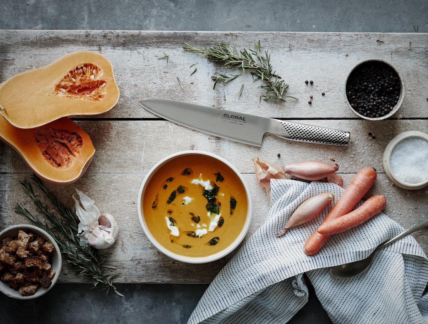 Japanske kniver for bedrift